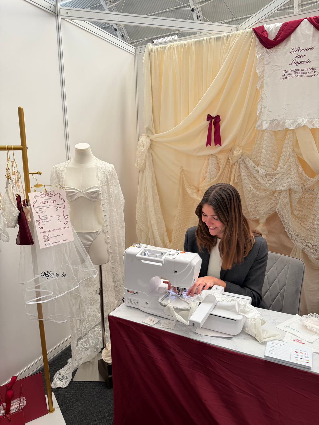 Live Embroidery Event