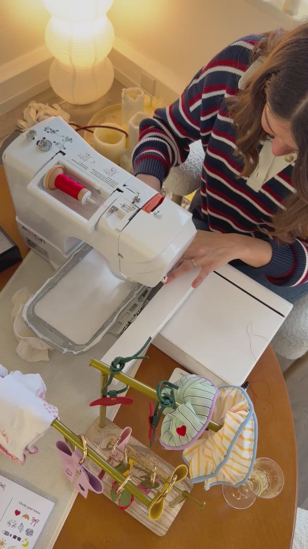 Live Embroidery Event